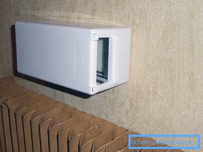 Припливне клапан, що забезпечує природну аерацію Припливне клапан, що забезпечує природну аерацію