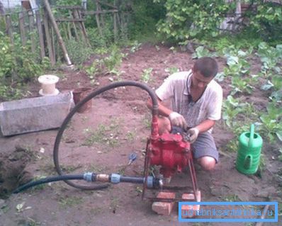 Прокачування ручним насосом. Прокачування ручним насосом.