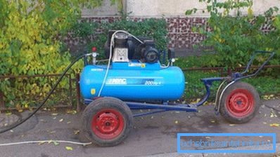 Промивний компресор біля входу в елеваторний вузол. Промивний компресор біля входу в елеваторний вузол.