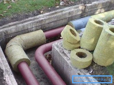 Процес ізоляції каналізаційного каналу від холоду. Процес ізоляції каналізаційного каналу від холоду.