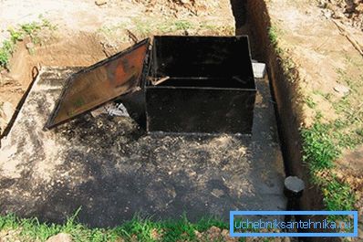 Прямокутний кесон для свердловини Прямокутний кесон для свердловини