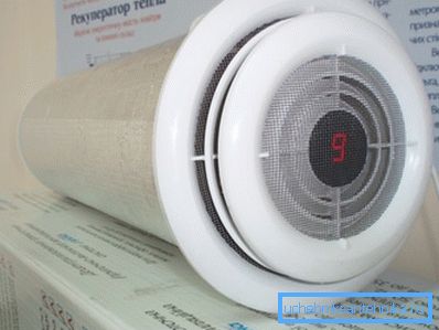 Рекуператор для установки на круглий канал Рекуператор для установки на круглий канал