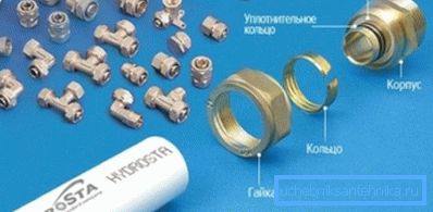 Різьбові з'єднувальні прес фітинги. Різьбові з'єднувальні прес фітинги.