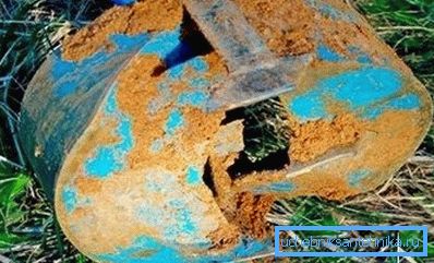 Саморобний бур для свердловини ложкового типу Саморобний бур для свердловини ложкового типу