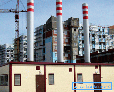 Самонесучі труби автономної газової котельні. Самонесучі труби автономної газової котельні.