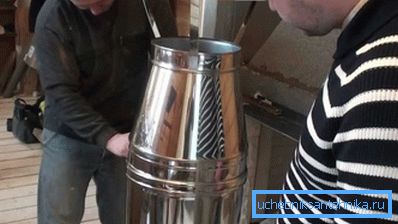 Збірка димоходу повинна здійснюватися поетапно Збірка димоходу повинна здійснюватися поетапно
