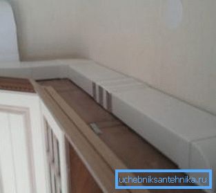 Приховане розміщення повітропроводів Приховане розміщення повітропроводів