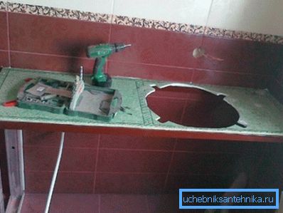 Стільниця для раковини