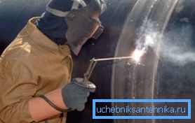 Сварка газової труби високого тиску Сварка газової труби високого тиску