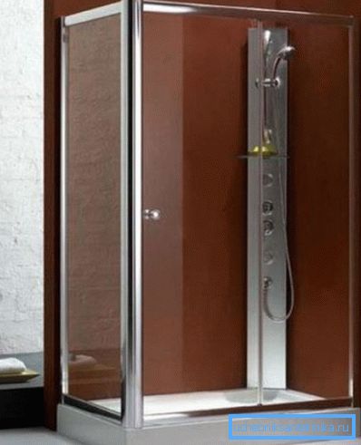 Так виглядають каркасні душові ширми з піддоном 80х120 Так виглядають каркасні душові ширми з піддоном 80х120