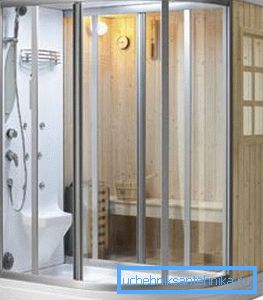 Така модель має не тільки безліч стандартних функцій, але і турецьку лазню, фінську сауну, підключення мобільного зв'язку. Система може включатися з пульта управління Така модель має не тільки безліч стандартних функцій, але і турецьку лазню, фінську сауну, підключення мобільного зв'язку. Система може включатися з пульта управління