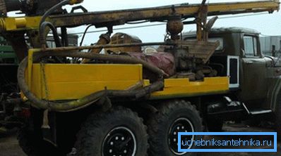 Така техніка потрібна тільки в тому випадку, якщо до води доведеться бурити більше 30 метрів грунту Така техніка потрібна тільки в тому випадку, якщо до води доведеться бурити більше 30 метрів грунту