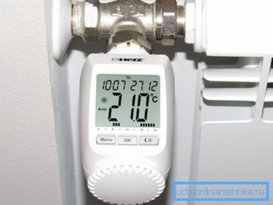 Термоголовка здатна підтримувати задану температуру повітря в приміщенні.