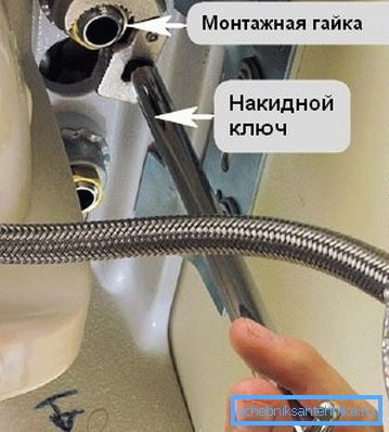 Зручніше використовувати накидний ключ. Зручніше використовувати накидний ключ.