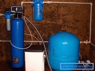 Готовий пом'якшувач або фільтр для очищення води Готовий пом'якшувач або фільтр для очищення води