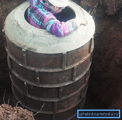 887 установка колодязя