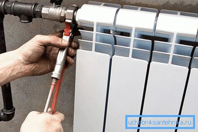 Установка кульового крана на Батру Установка кульового крана на Батру