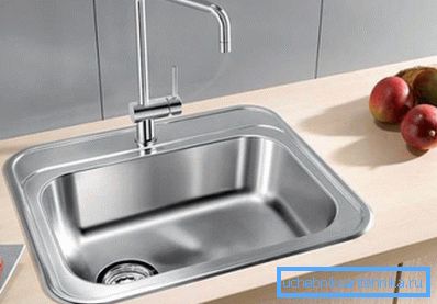 Встановлена врізна мийка Встановлена врізна мийка