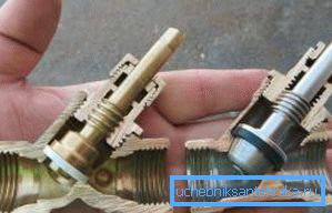 Пристрій конусного крана Пристрій конусного крана