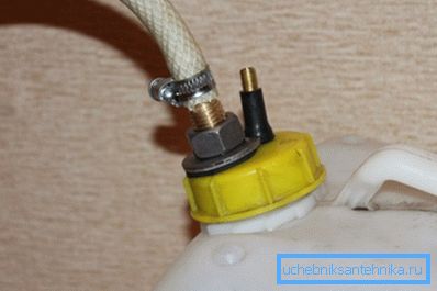 Вузол кріплення насосного шланга Вузол кріплення насосного шланга