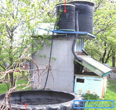 У цей прикладі на даху встановлені 2 ємності У цей прикладі на даху встановлені 2 ємності