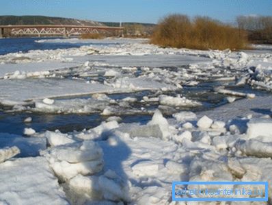У місцях утворення льодоходів будуються мости У місцях утворення льодоходів будуються мости