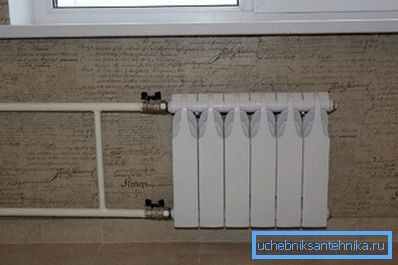 Вентилі дають можливість відключити батарею від тепломережі Вентилі дають можливість відключити батарею від тепломережі