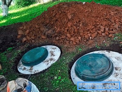 Зовнішній вигляд готового септика Зовнішній вигляд готового септика