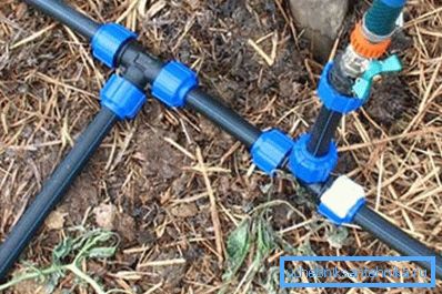 Водопровід для поливу городу з ПНД Водопровід для поливу городу з ПНД