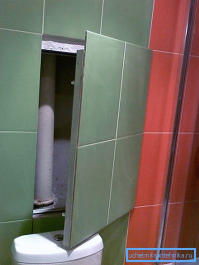 Замаскувати труби можна, звівши гіпсокартонний короб Замаскувати труби можна, звівши гіпсокартонний короб
