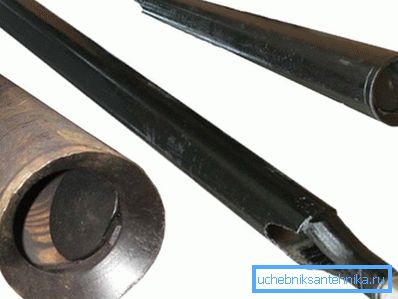 Желонка для очищення водяної свердловини Желонка для очищення водяної свердловини