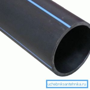 Жорстка ПНД труба під зварене з'єднання Жорстка ПНД труба під зварене з'єднання